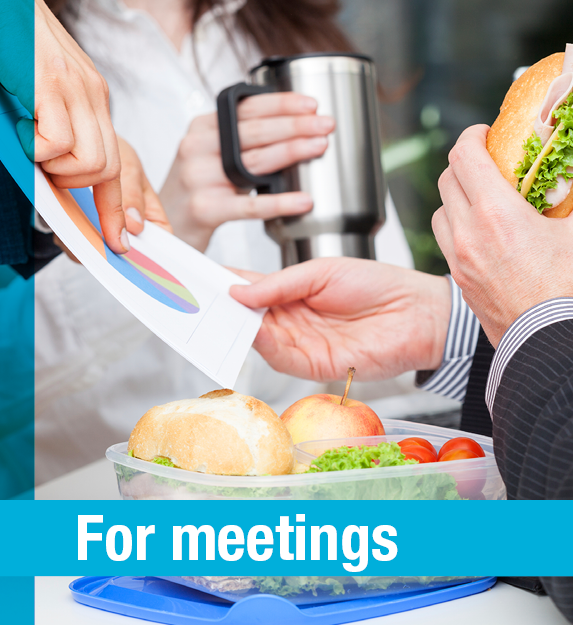 Healthy eating at work for meetings