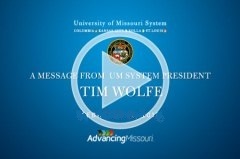 A Message from President Tim Wolfe