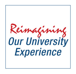 UM_TR_Reimagining_Icon_4c.jpg Icon that says "Reimagining Our University Experience," the theme related to the UM System Total Rewards Task Force