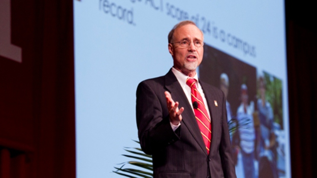 UMSL Chancellor Looks Back, Ahead in Community Report