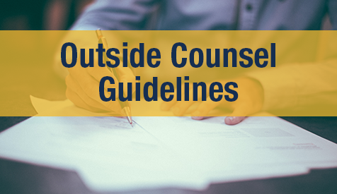 Outside Counsel Guidelines