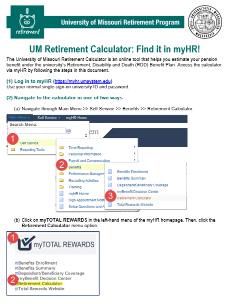 Thumbnail: retirement calculator tutorial