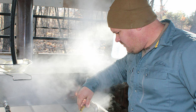 Returning veteran finds sweet success