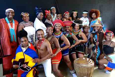 photo of the cast of Mama Africa: The Musical