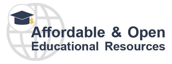 Affordable and Open Educational Rsources logo