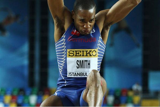 Tyrone Smith competes in Olympic Games for third time