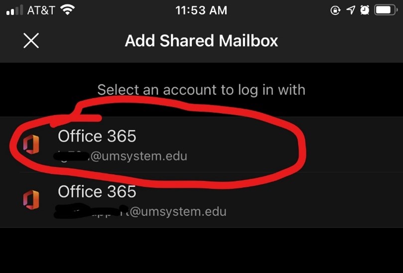 add the mailbox mobile