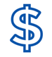 icon depicting a dollar sign