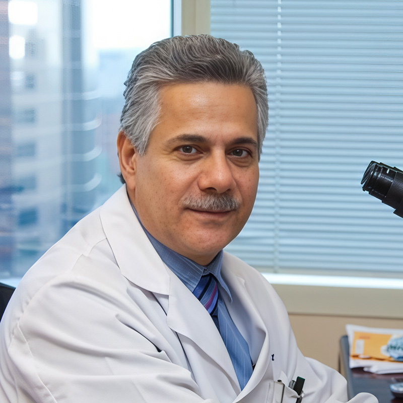 Aziz Shaibani in his office