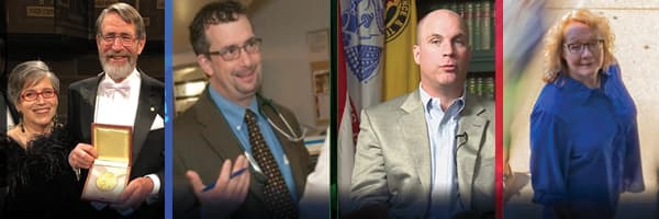 Distinguished individuals from around the 4 campuses