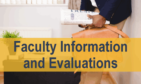 Faculty Information and Evaluations