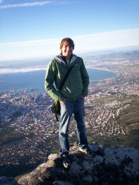 UMKC student Daniel Pliske at Cape Town