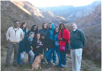 A group of UM and UWS visitors