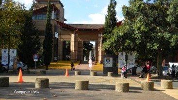 An outdoor photo of the campus at UWC