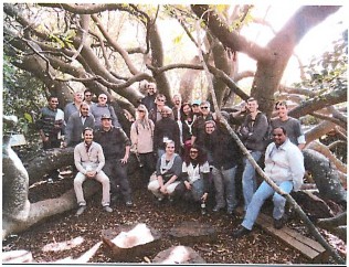 Participants at Kirstenbosch Botanical Garden