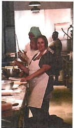 Learning to make apple pies at Peggy Jean's Pies in Columbia