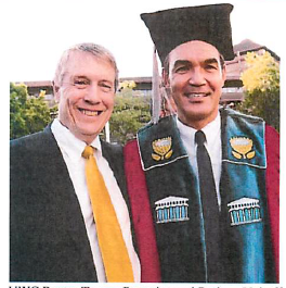 Rodney Uphoff and Rector Tyro Pretorius