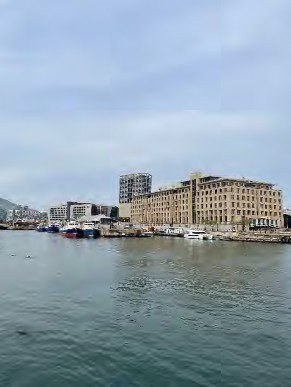 A photo of boats on the Water Front