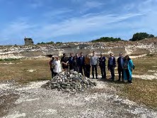 Visit of the Robben Island mines.