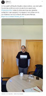 Photo with Dr Pieter Groenewald