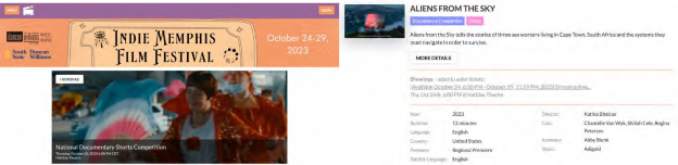 Inside Memphis Film Festival