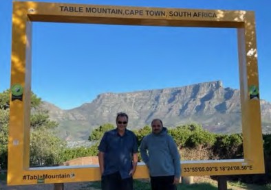 A photo at Table Mountain