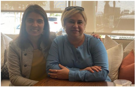 Dr. De Souza and Dr. Roman post-study meeting