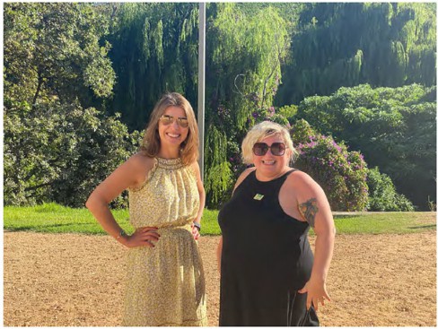 Dr. De Souza and Dr. Pizzella enjoying a beautiful weekend in Cape Town