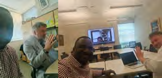 Zoom meeting with Prof. Sun