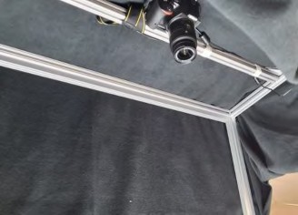 Cabled Nikon Camera for image taking