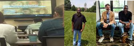 Taking a photo at the Entrepreneurship Start-Up Bootdamp