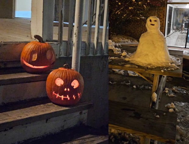 Seasonal celebrations during my stay in Missouri.