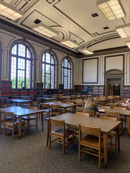 The library where I wrote the final pages of my PhD thesis.