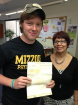 Viewing my tet results from MU