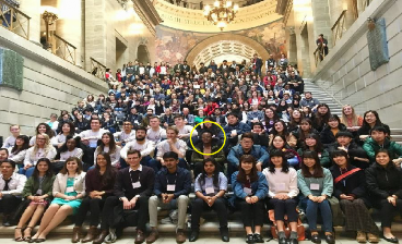 International students from various higher education institutions across Missouri.