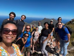 A weekend hiking trip with UWC group members and the visitors.