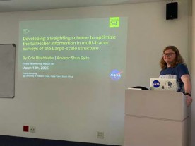 Rischbieter’s seminar talk at Maartens’s group