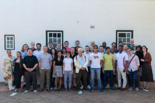 Group photo of the conference that celebrated Maarten's 70 year-old birthday.