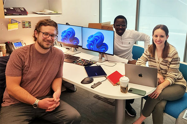 Bryan, Alex and Gabriel