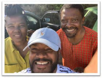 Mariki Victor (UWC-Robben Island Mayibuye Archives Representative, Dr. Simphiwe Sesanti and Dr. Jason Vasser-Elong