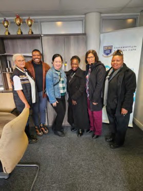 Meeting with Deputy Vice Chancellor for Student Development and Support Prof. Matete Madiba