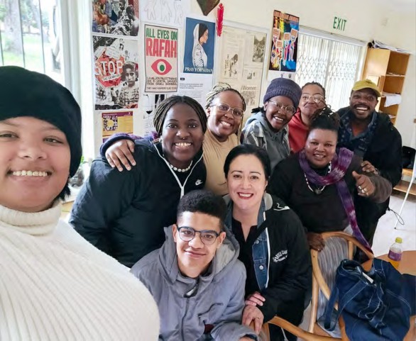 Student volunteers at the GEU