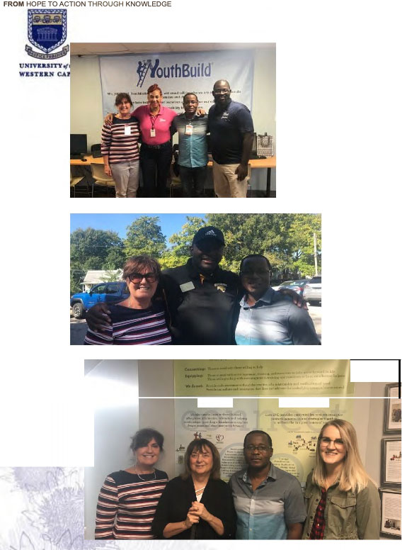 Photos of individuals from Lisa Wegner's visit