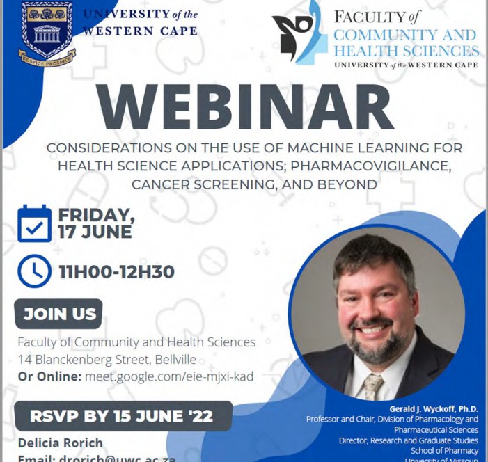 Flyer from Dr. Wyckoff’s presentation to CMH