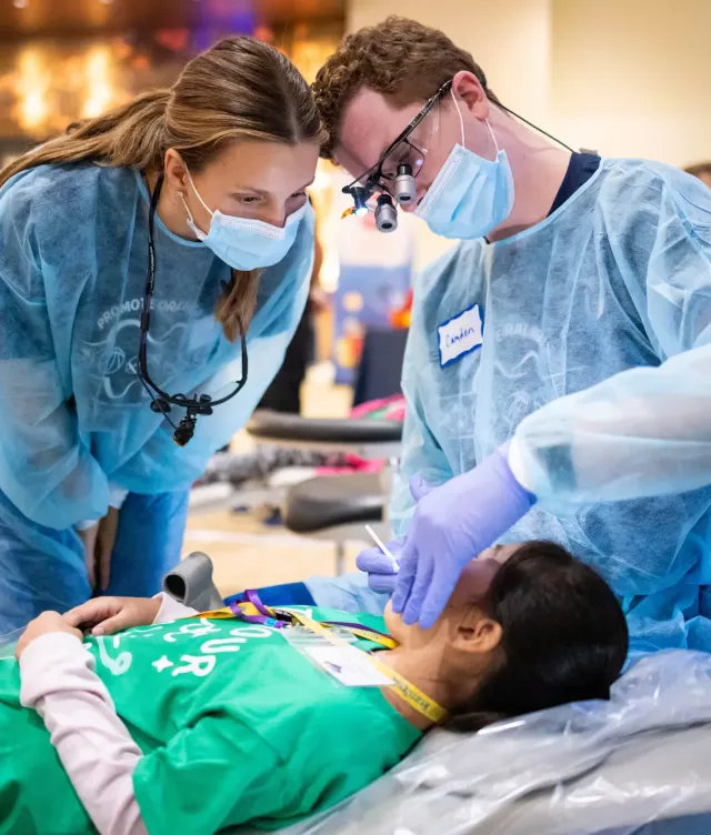 UMKC Dentistry Team at Arrowhead