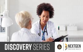 Doctor talking to patient 