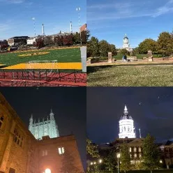 Landmarks around the Mizzou campus