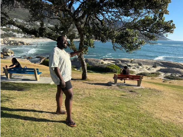 Ronald at the Cape Town waterfront