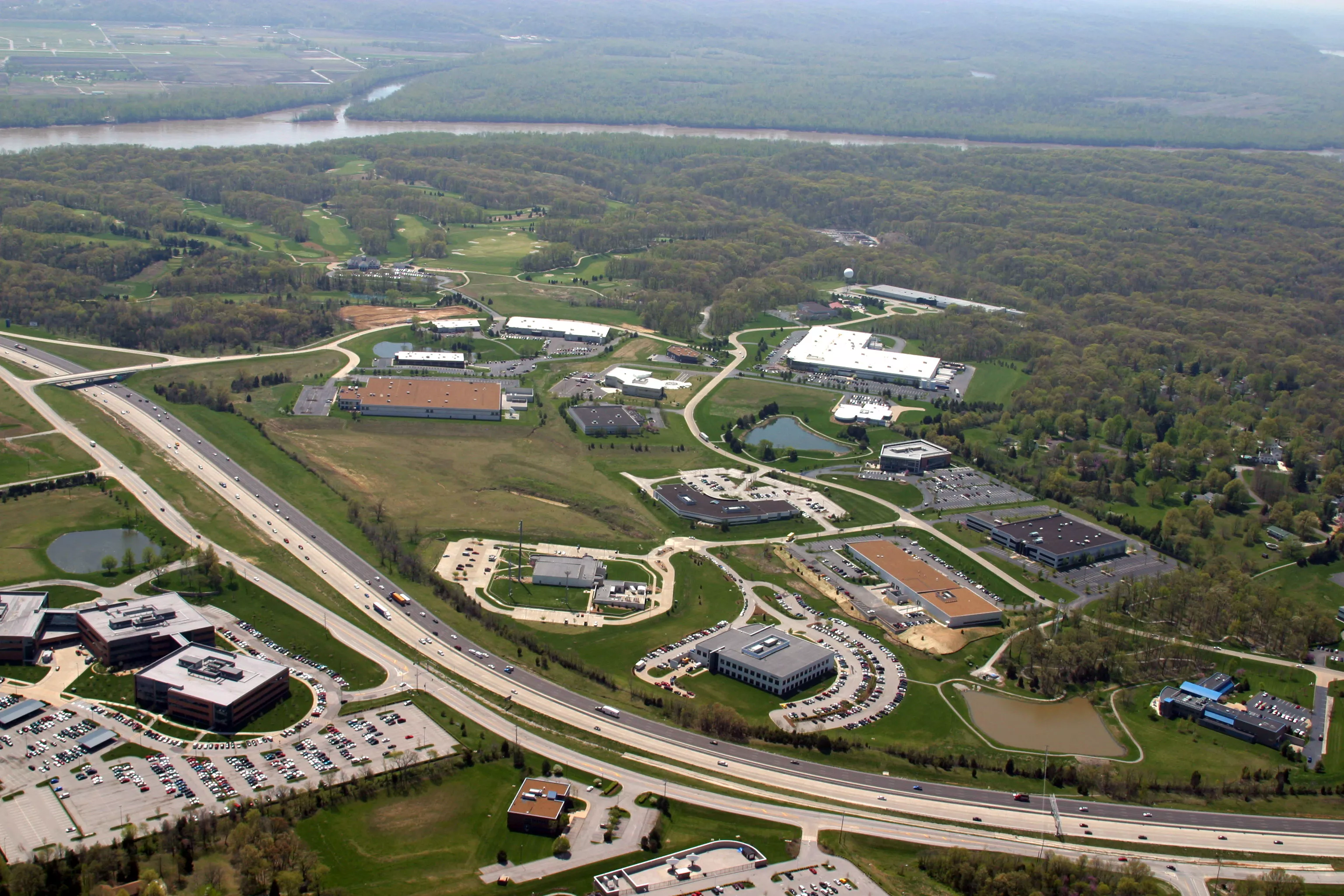 Missouri Research Park areial