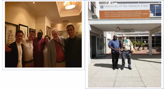 The trilateral collaborative HPV-OHNC team formed by the UWC-South Africa, UMSL-USA and GU-Belgium- at the precision medicine conference